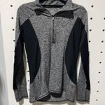 Athleta  Gray and Black Athletic 1/4 Zip Jacket Size M Photo 1