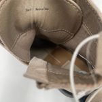 DOLCE VITA Nigel Boots Size 8 Lace Up Heels NEW Suede Leather Bootie Taupe NWOT Tan Photo 4