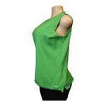 Tommy Hilfiger #778  Women's XL Green Knit Sleeveless Top Photo 1