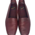 Aerosoles Red Wine Square Deal Soft Leather Loafers - Size 7.5 - Women Photo 8