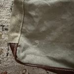 Myra Bag Canvas Leather Shoulder Bag Boho Southwestern Tote Purse Brown Photo 5