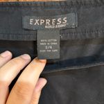 EXPRESS womens vintage cargo overall midi dress black 3/4 Photo 3