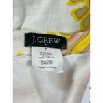 J.Crew Linen Cotton Boho Tunic Dress Size 8 Pink Yellow Paisley Print NWT Photo 5