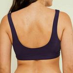 ANDIE  Ventura Top Navy Blue Bikini Sporty Swim XS New Photo 2
