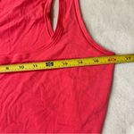 Lululemon Wundermost Nulu Square Neck Bodysuit Tank Top Bright Pink Size 4 Photo 6