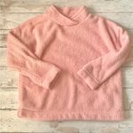 Jane & Bleecker  Women’s M Pink Sherpa Cowl Neck Pullover Sweater Fleece Medium Photo 0