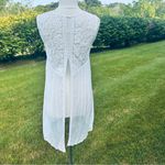 Willow & Clay Sheer Embroidered Sleeveless Tunic Photo 10