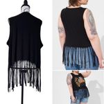 Pink Floyd Black Classic Fit Cotton Fringe Tank - Torrid Size 3 Plus Size Photo 2