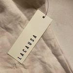 Lacausa NWT  Anthro cream/white tie dye Crewneck sweatshirt size small Photo 3