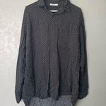 Perry Ellis  vintage oversized button down top Photo 0