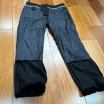 Zadig & Voltaire  Black wool gold striped lined pants 34 Cm Photo 7