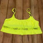 Beach Riot  Neon Yellow Bikini Top‎ nwot Photo 4