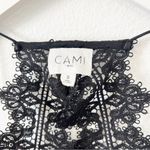 Cami NYC  The Soho Silk Dress Black Lace Open Back Revolve Cocktail Small S Photo 3