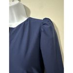 Stylest DREAMSCULPT® PUFF SLEEVE ZIP One Piece Swimsuit Navy NWOT Size M Blue Size M Photo 5