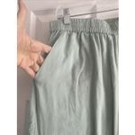 Soft Surroundings  Womens Small Light Blue Wide Leg Pants Photo 3