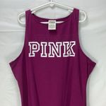 PINK - Victoria's Secret PINK Victoria’s Secret Sleevless High Neck Eggplant Purple Bodysuit Size… Photo 1