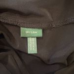 Ralph Lauren LAUREN  Black Long Sleeve Jersey Ruched Dress Size 6 Photo 8