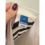 Old Navy  Blue White Striped Sleeveless T Shirt Dress Medium Casual Comfort Photo 2