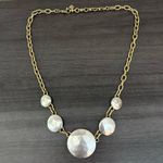 Lucky Brand  Two-Tone Coin Collar Necklace Photo 1