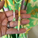 Sabo Skirt SABO Milo green floral cut out mini dress Photo 8