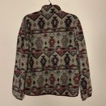 Weatherproof  Vintage- NWT Aztec Southwest Printed Fleece Pullover- Size S Photo 2
