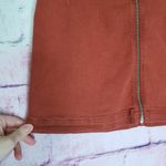 Free People  WE THE FREE PRIMROSE DENIM ZIPPER FRONT SKIRT 30 NWT Photo 3