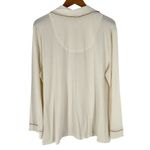 NWT Soma Ivory Gold Pin Dot Cotton Jersey Pajama Shirt Size XXL Top Photo 1