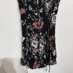 American Rag Cie Black Floral Mini Dress Sz XS NWT Photo 2