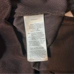 Madewell Corduroy Tie Front Faux Wrap Top Chocolate Brown Size XS Photo 5