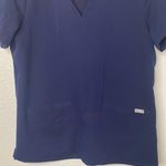 FIGS Scrubs Top Navy Medium Photo 1