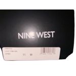 Nine West Brand New  Women's Size 11M Light Pink Slip On Heeled Sandal heels Photo 5