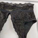 Altar'd State Altar’d State Black Gold Lace Bralette Sz Medium Photo 6
