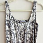 Tart Cinched Bubble Skirt Mini Dress, Alligator/Crocodile Print, Size Small Photo 1