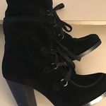 Steve Madden black suede heel Dash boots US 10 Euro 41 Photo 9