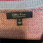 Witty Fox Cropped Sweater
Argyle Vest size xl Photo 2