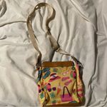 Lily bloom  Colorful Patterned Crossbody Bag Whimsy Summer Pattern Photo 4