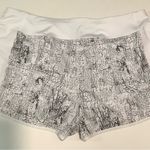 MTA Sport  White and Gray Athletic Shorts Photo 3