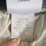 MOTHER The Insider Crop Step Fray Thrilling Shots Jeans 28 Blue Photo 10