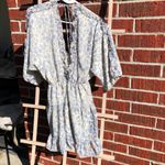 VICI Blue floral Mini dress Small Photo 9