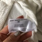 William Rast  lace up waffle top 3/4 sleeve Photo 9