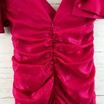 Lovers + Friends  Hot Pink Ruffle Bodycon Mini Dress Size XS Photo 3