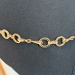 Gold tone Chain link Belt 42” Photo 1