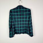 J.Crew Green Navy And Green Tartan Plaid Wool Blazer Photo 4