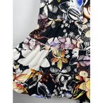 Jams World  Multicolor Floral Artsy Tribeca Strapless Halter‎ Blouse Size XS Photo 3