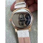EXPRESS  FMDEX1430 Crystal Bezel Snakeskin Pattern Rose‎ Gold Women's Chronograph Photo 8