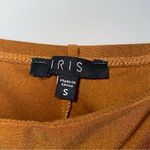 Iris Elegant Metallic‎ Bronze Mini Dress Photo 2