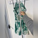 H&M NWT  Tropical Green Halterneck Romper size XS Photo 5