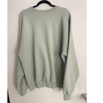 Hanes Vintage 80s sage green Easter bunny rabbit pullover sweater L Photo 4