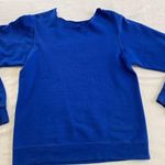 HAVE A GOOD DAY Crewneck/Cutout Low Shoulder Sweatshirt. Tagless. Adult M. GUC Size M Photo 0