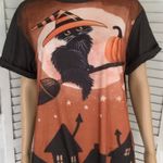 🎃 Black Cat Halloween Shirt, XXL 🐈‍⬛ Photo 0